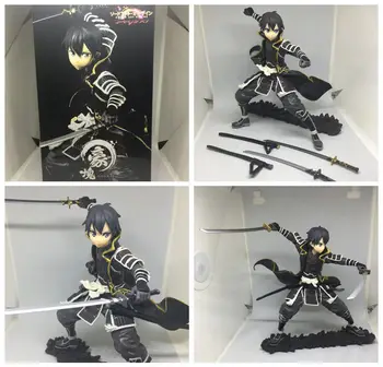 17cm Japanese anime figure Sword Art Online Kirigaya Kazuto action figure collectible model toys
17cm Japanese anime figure Sword Art Online Kirigaya Kazuto action figure collectible model toys