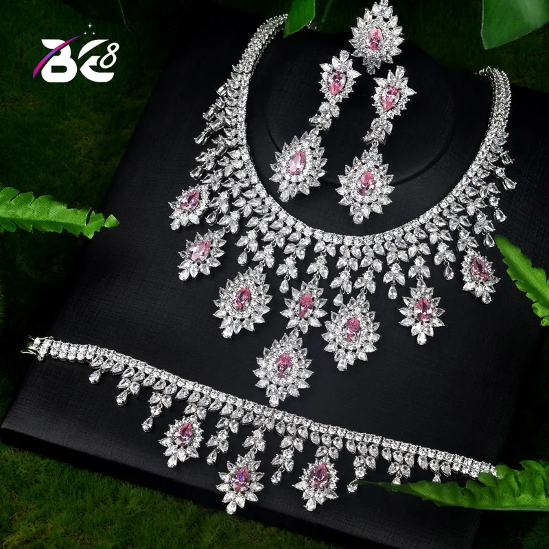Be 8 Brilliant crystal AAA CZ Queen Women Jewelrt Sets Bridal Fashion Jewelry Wedding Party Necklace Set parure bijoux femmeS071
Be 8 Brilliant crystal AAA CZ Queen Women Jewelrt Sets Bridal Fashion Jewelry Wedding Party Necklace Set parure bijoux femmeS071