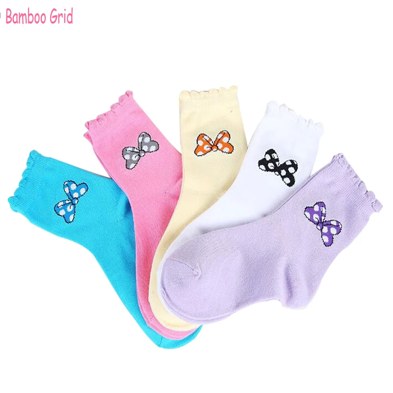 Spring&Autumn Kids Socks New Fashion Lace Cute Bow-tie Cotton Girls Socks 1-15 Year Children Socks For Girls 5 Pairs/Package
Spring&Autumn Kids Socks New Fashion Lace Cute Bow-tie Cotton Girls Socks 1-15 Year Children Socks For Girls 5 Pairs/Package