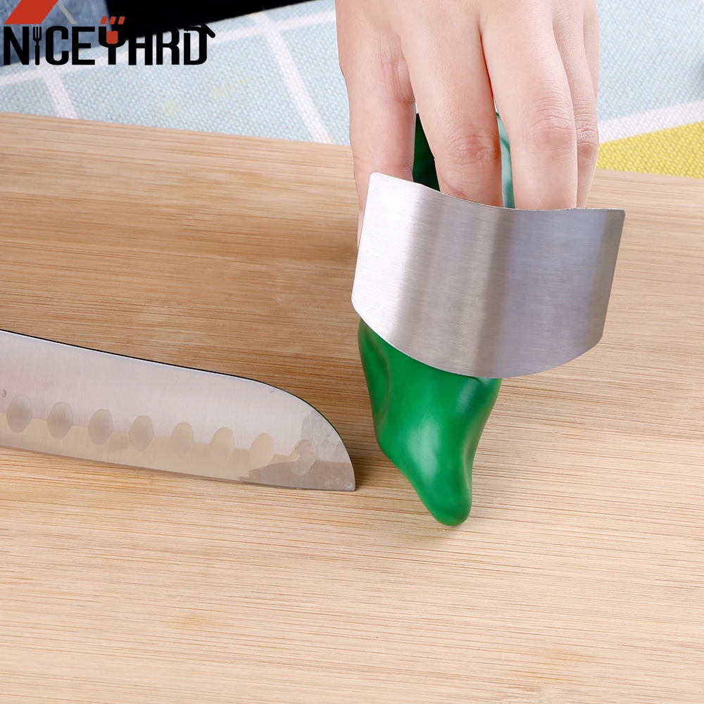 NICEYARD Stainless Steel Finger Guard Hand Protector Knife Cutting Safety Tool Kitchen Tools Kitchen Accessories Gadgets
NICEYARD Stainless Steel Finger Guard Hand Protector Knife Cutting Safety Tool Kitchen Tools Kitchen Accessories Gadgets