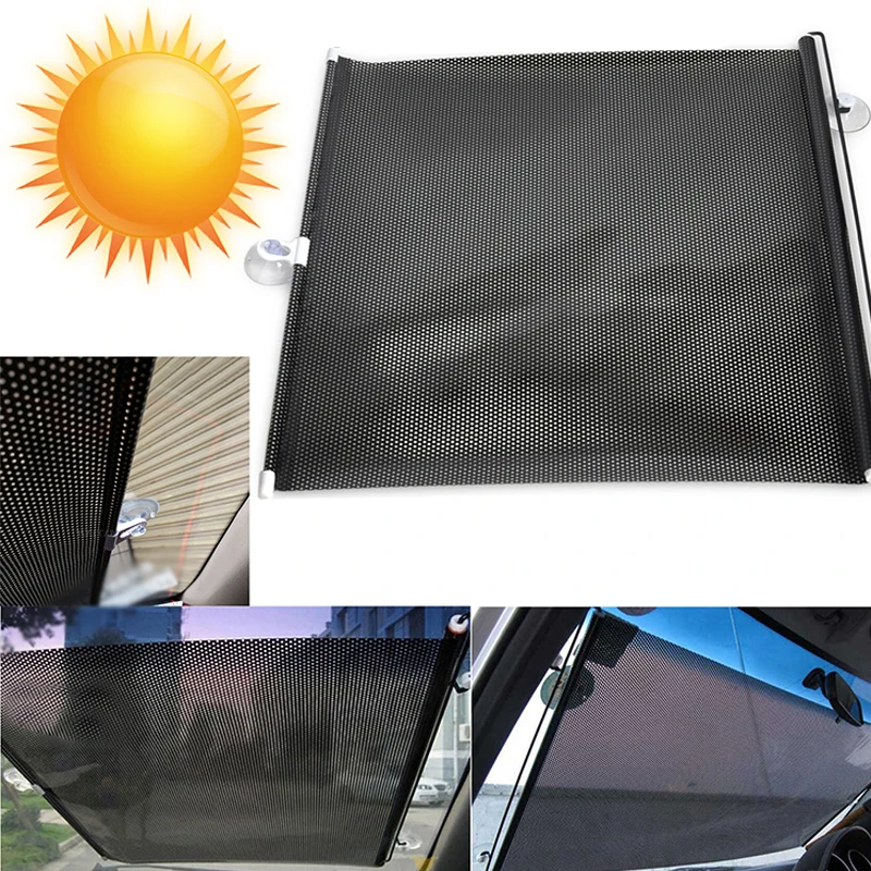 1pcs 40*60cm Black High Tech Polymer Blind Material Sunshade Roller Blinds Screen Protector Auto Solar Protection Curtain
1pcs 40*60cm Black High Tech Polymer Blind Material Sunshade Roller Blinds Screen Protector Auto Solar Protection Curtain