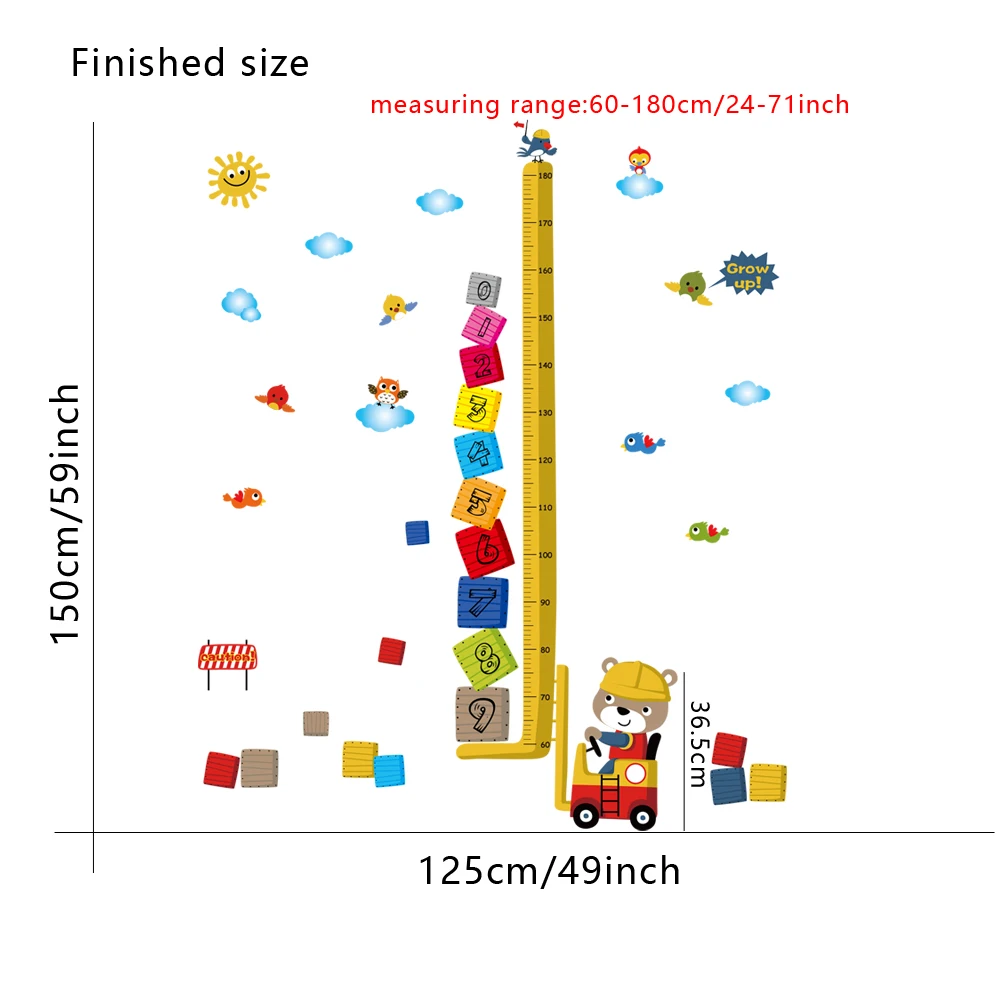 finish size