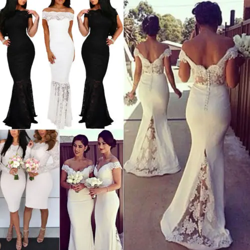 Fashion Summer Women Formal Lace Long Dress Party Casual Sleeveless Off Shoulder Sling Dress
Fashion Summer Women Formal Lace Long Dress Party Casual Sleeveless Off Shoulder Sling Dress