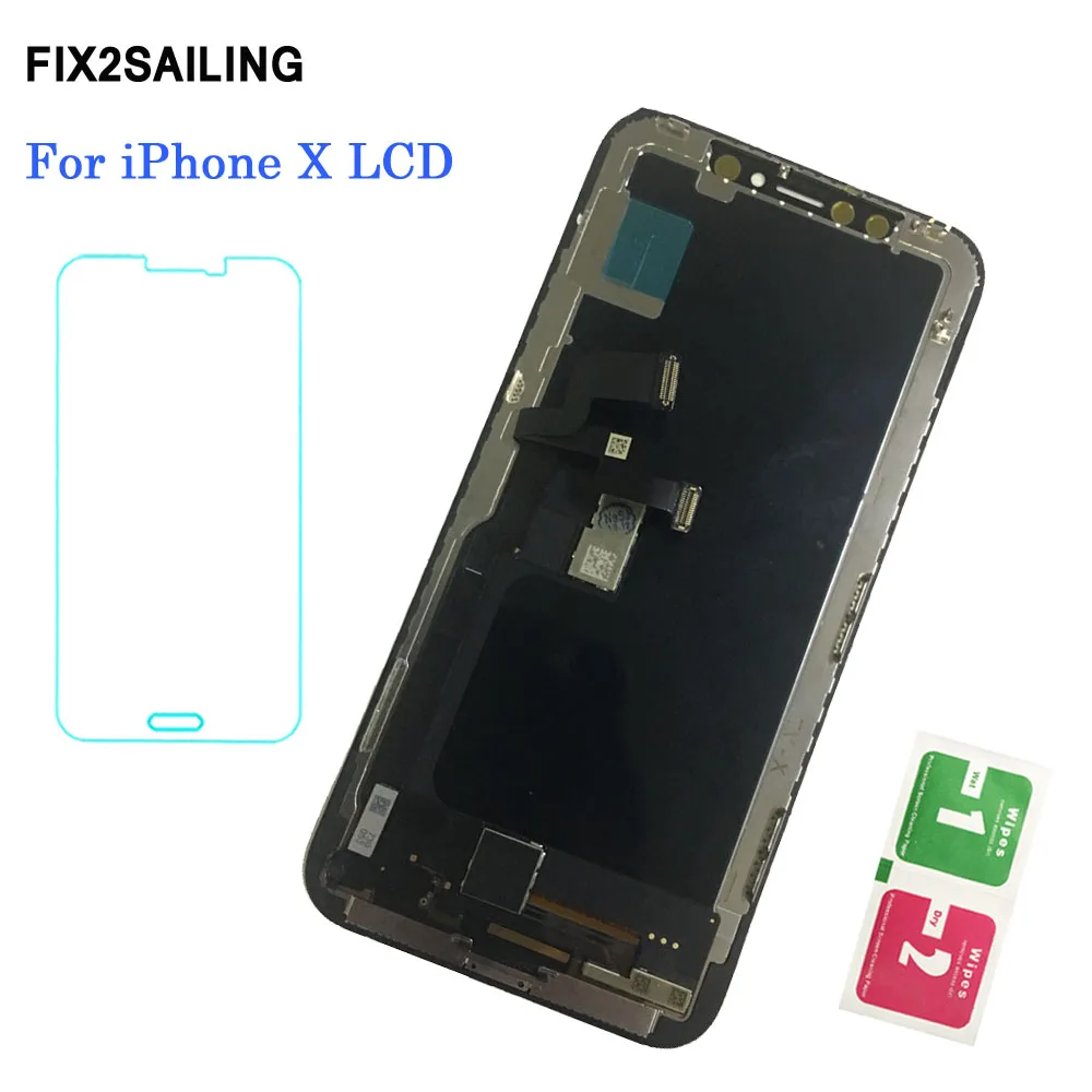 LCD For iPhone X Display Touch Screen Sensor Panel Digitizer Assembly Replacement
LCD For iPhone X Display Touch Screen Sensor Panel Digitizer Assembly Replacement
