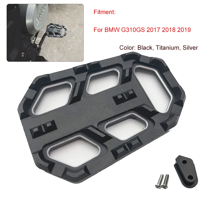 For BMW G310 GS G310GS 2017 2018 2019 Motorcycle CNC Rear Foot Peg Brake Lever Extension Enlarge Pad Footrests Pedals
For BMW G310 GS G310GS 2017 2018 2019 Motorcycle CNC Rear Foot Peg Brake Lever Extension Enlarge Pad Footrests Pedals
