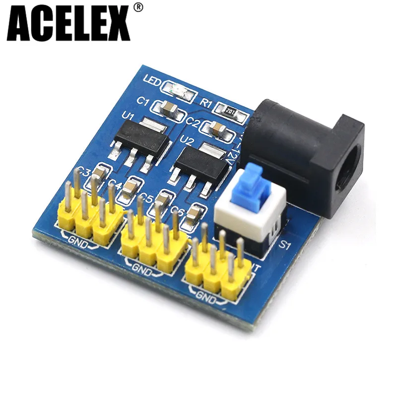 3.3V 5V 12V Multi Output Voltage Conversion DC-DC 12V to 3.3V 5V 12V Power Module
3.3V 5V 12V Multi Output Voltage Conversion DC-DC 12V to 3.3V 5V 12V Power Module