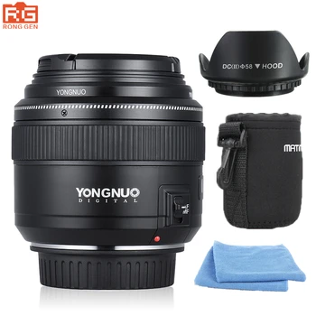 YONGNUO YN85mm f1.8 AF/MF Standard Mid-Range Telephoto Lenses Focal Imaging Camera lens for Canon EF Mount EOS Cameras
YONGNUO YN85mm f1.8 AF/MF Standard Mid-Range Telephoto Lenses Focal Imaging Camera lens for Canon EF Mount EOS Cameras