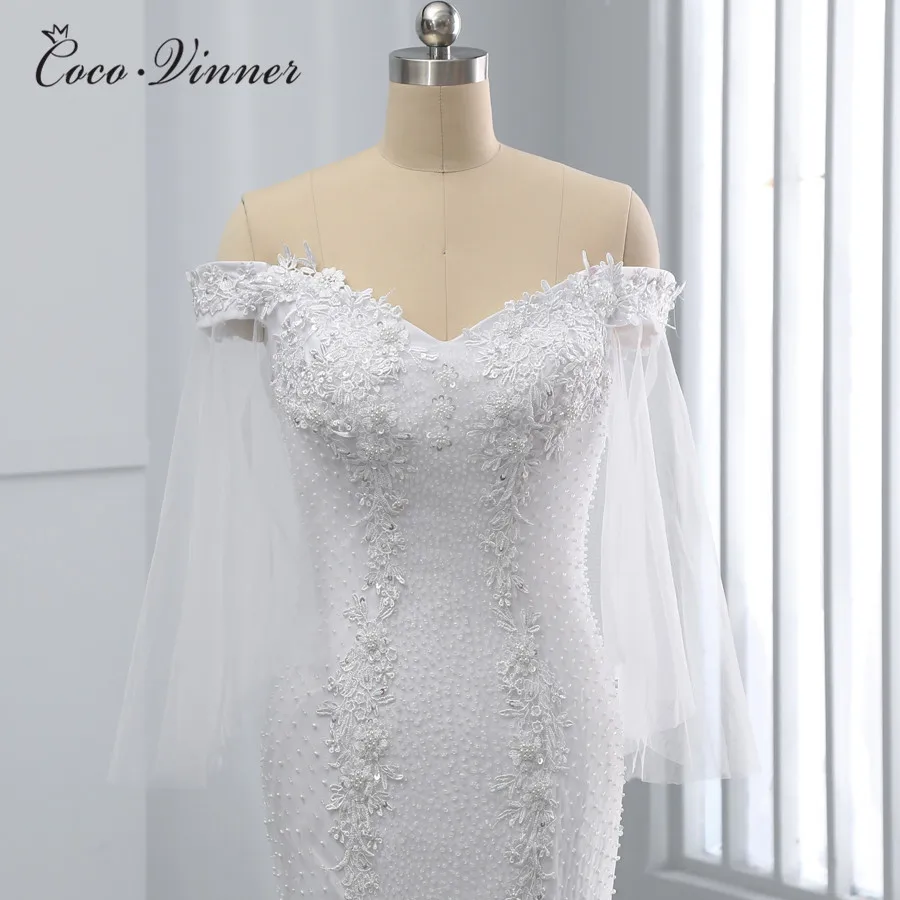 Cap Sleeve Pure White Crystal Beading Mermaid Wedding Dress 2019 African New Design Plus Size Bride Gown Wedding Dresses WX0097
Cap Sleeve Pure White Crystal Beading Mermaid Wedding Dress 2019 African New Design Plus Size Bride Gown Wedding Dresses WX0097