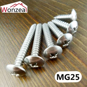 M3/M4/M5 Furniture Self-tapping Screws of 304 Stainless Steel Material Cross Round Shape #MG25
M3/M4/M5 Furniture Self-tapping Screws of 304 Stainless Steel Material Cross Round Shape #MG25