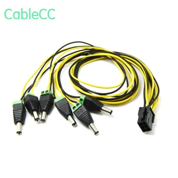 10pcs/2pcs/2pcs ATX PCI-E Express 6pin to 6pcs DC 5.5X2.5mm Plugs of Gridseed Mini 60cm
10pcs/2pcs/2pcs ATX PCI-E Express 6pin to 6pcs DC 5.5X2.5mm Plugs of Gridseed Mini 60cm