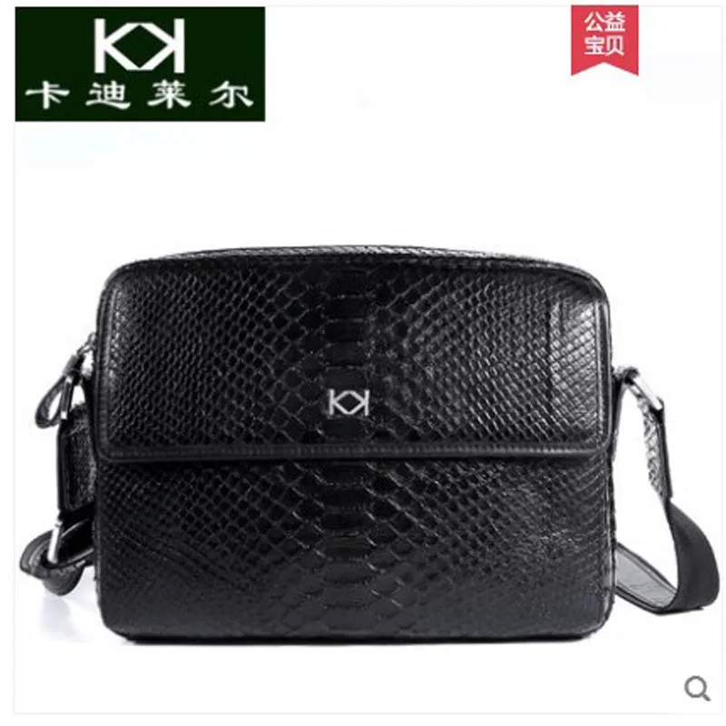 kadiler Import python skin men's single shoulder bag business leisure trend crossbody bag leather men's satchel men handbag
kadiler Import python skin men's single shoulder bag business leisure trend crossbody bag leather men's satchel men handbag