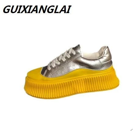 GUIXIANGLAI 2019 new ins spring WOMEN collection hot style platform shoes shiny bottom colorful platform
GUIXIANGLAI 2019 new ins spring WOMEN collection hot style platform shoes shiny bottom colorful platform