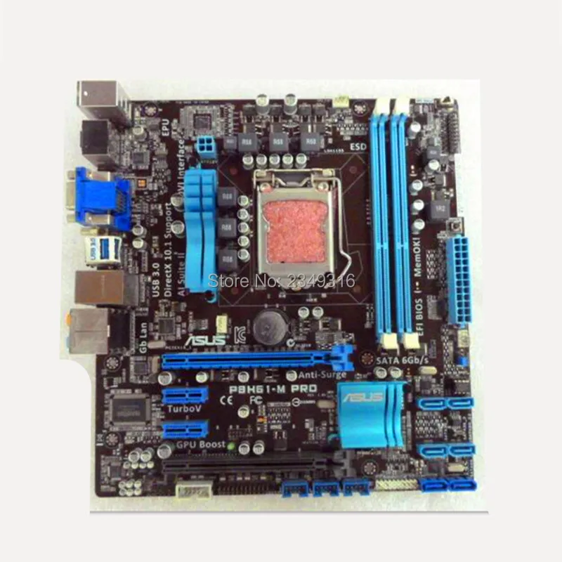For Asus P8H61-M PRO Desktop Motherboard H61 USB 3.0 HDMI Socket LGA 1155 i3 i5 i7 DDR3 Original Used Mainboard
For Asus P8H61-M PRO Desktop Motherboard H61 USB 3.0 HDMI Socket LGA 1155 i3 i5 i7 DDR3 Original Used Mainboard