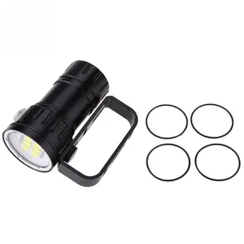 LED Diving Flashlight 3.7V 28800Lm lanterna 18650 Photography Flashlight Diving 80m Flashlight Torch Light with Bracket Stand
LED Diving Flashlight 3.7V 28800Lm lanterna 18650 Photography Flashlight Diving 80m Flashlight Torch Light with Bracket Stand