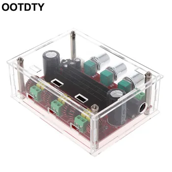 TPA3116 D2 12-24V 50Wx2+100W 2.1 Subwoofer Power Channel Digital Audio Amplifier Board with Acrylic Shell
TPA3116 D2 12-24V 50Wx2+100W 2.1 Subwoofer Power Channel Digital Audio Amplifier Board with Acrylic Shell