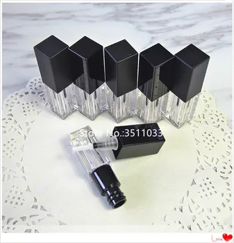 50pcs Black Empty Square Plastic Lip Gloss Tube DIY Lipstick Sample Tube Cosmetic Container Lip Gloss Package Tube 3.5ml
50pcs Black Empty Square Plastic Lip Gloss Tube DIY Lipstick Sample Tube Cosmetic Container Lip Gloss Package Tube 3.5ml