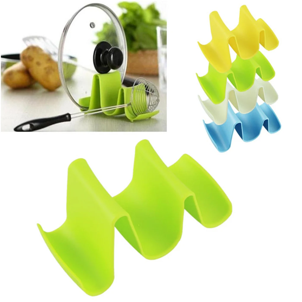 New Plastic Kitchen Wave Shape Pot Pan Cover Lid Shell Stand Holder Racks Ladle Spoon Storage Rack Cooking Tools
New Plastic Kitchen Wave Shape Pot Pan Cover Lid Shell Stand Holder Racks Ladle Spoon Storage Rack Cooking Tools