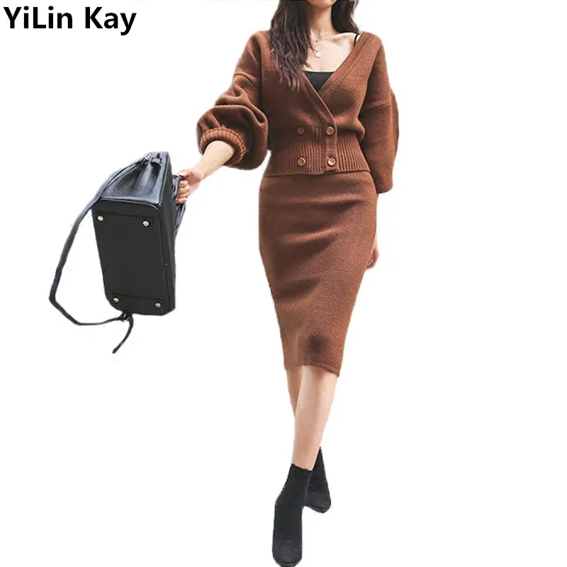 YiLin Kay New Fall Two Piece Set Batwing Knitted Sweater Women Skirt Suit 2023 Autumn 2 Piece Set Women Sweater + Skirt Set
YiLin Kay New Fall Two Piece Set Batwing Knitted Sweater Women Skirt Suit 2023 Autumn 2 Piece Set Women Sweater + Skirt Set