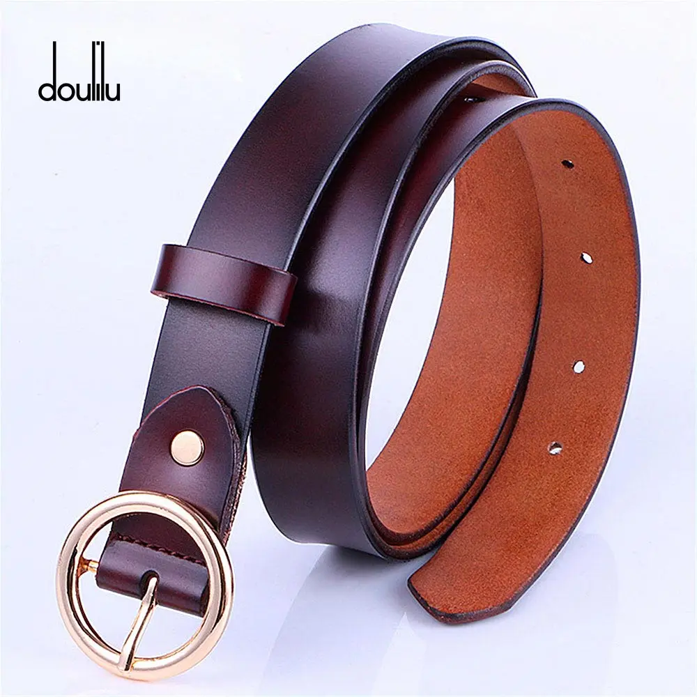DOULILU 2018 New Women Waist belt Simple Metal Belt female Gold Round Buckle Ladies Belts Strap Students Belts for Women
DOULILU 2018 New Women Waist belt Simple Metal Belt female Gold Round Buckle Ladies Belts Strap Students Belts for Women