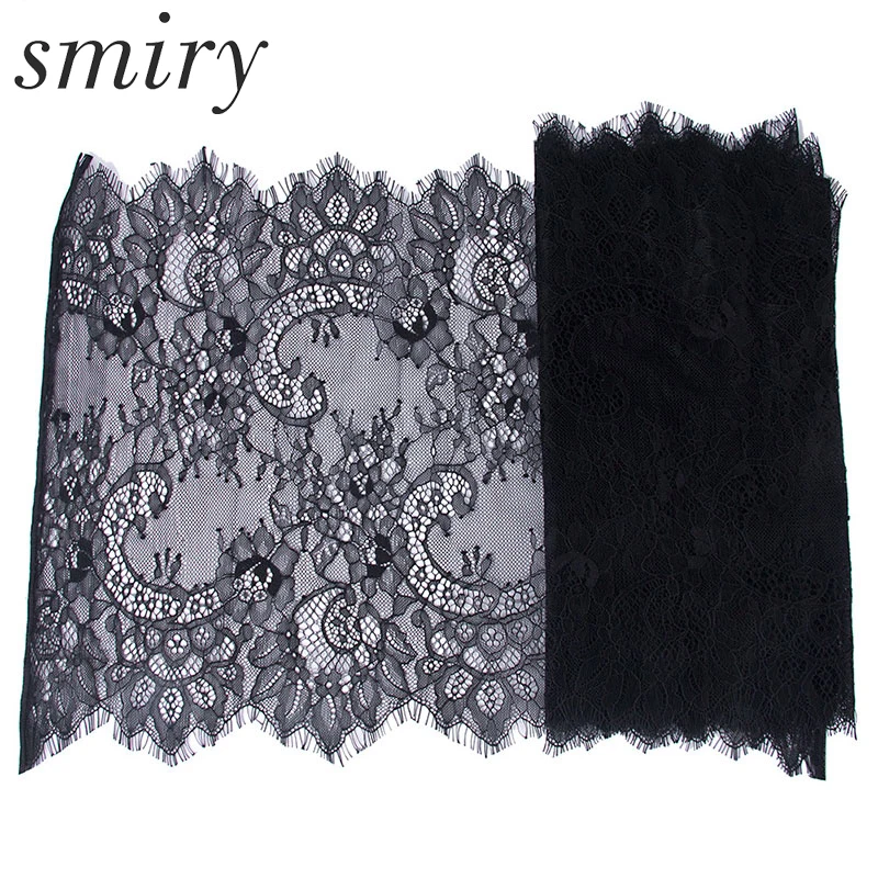 Smiry 3yards Spots Eyelash White/Black Lace Trim Mesh Lace Ribbon Decoration Crafts Sewing Lace For Wedding Making Wide 35cm
Smiry 3yards Spots Eyelash White/Black Lace Trim Mesh Lace Ribbon Decoration Crafts Sewing Lace For Wedding Making Wide 35cm