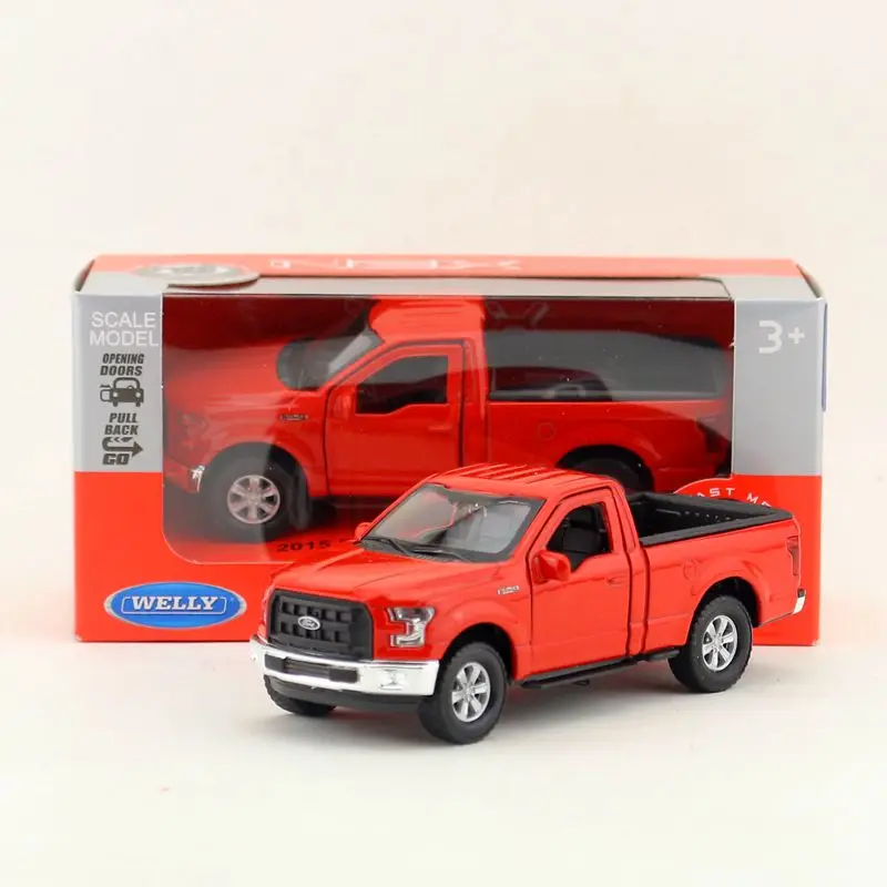 Free Shipping/WELLY Toy/Diecast Model/1:36 Scale/2015 Ford F-150 Pickup Truck/Pull Back Car/Educational Collection/Gift/Children
Free Shipping/WELLY Toy/Diecast Model/1:36 Scale/2015 Ford F-150 Pickup Truck/Pull Back Car/Educational Collection/Gift/Children