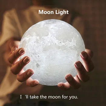 Rechargeable LED Lunar Moon Night Light 3D Moonlight Table Lamp for Kid Bedroom QJS Shop
Rechargeable LED Lunar Moon Night Light 3D Moonlight Table Lamp for Kid Bedroom QJS Shop