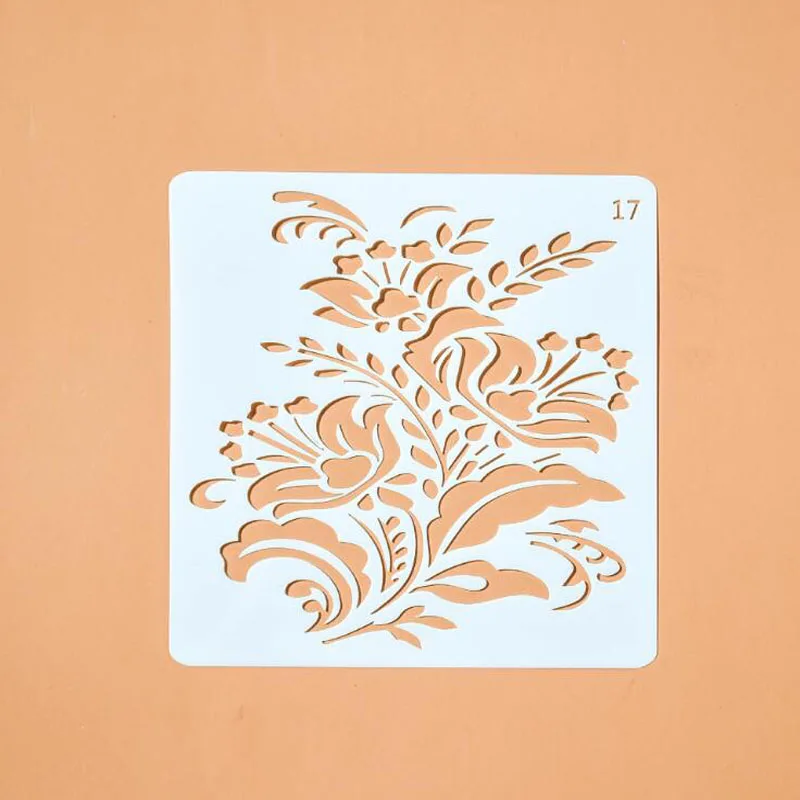 Bullet Journal Openwork Flower Leaf Stencil Material Engraving Drawing Stencil Scrapbooking Album Decorative Template Drawing
Bullet Journal Openwork Flower Leaf Stencil Material Engraving Drawing Stencil Scrapbooking Album Decorative Template Drawing