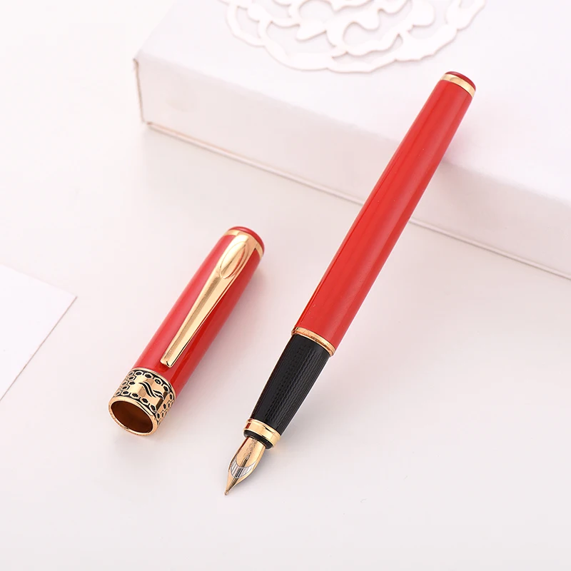 Baoer68 metal ink pen 0.5mm red black 2 color good quality nibs for fountain pen gift office student writing tools
Baoer68 metal ink pen 0.5mm red black 2 color good quality nibs for fountain pen gift office student writing tools