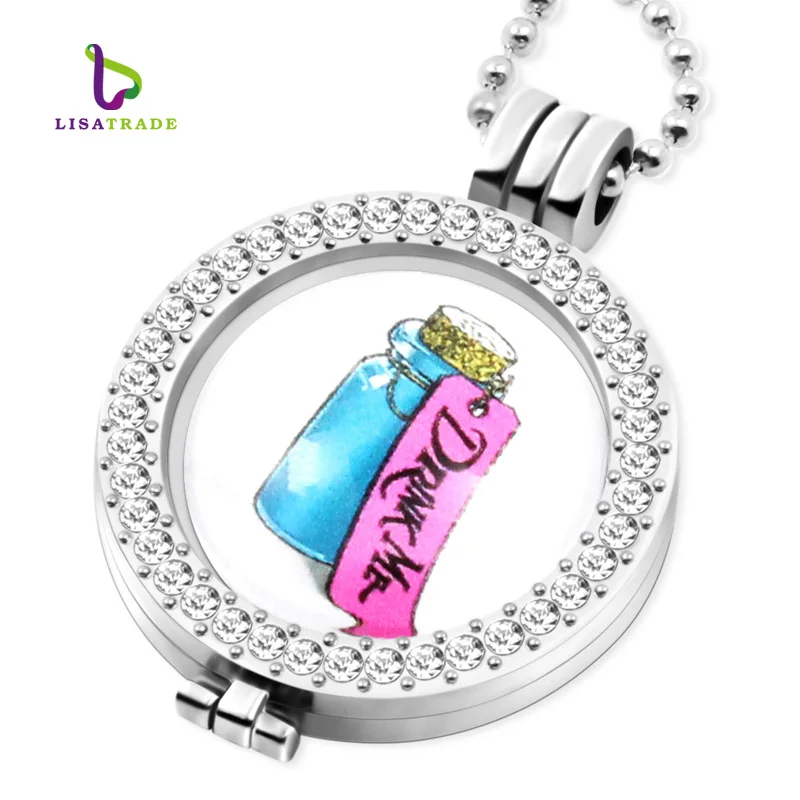 Cartoon Pattern 30mm Coin Disc Fit 35mm coins Holder Round coin frame Pendant Necklace With Rhinestones With Free Chain
Cartoon Pattern 30mm Coin Disc Fit 35mm coins Holder Round coin frame Pendant Necklace With Rhinestones With Free Chain