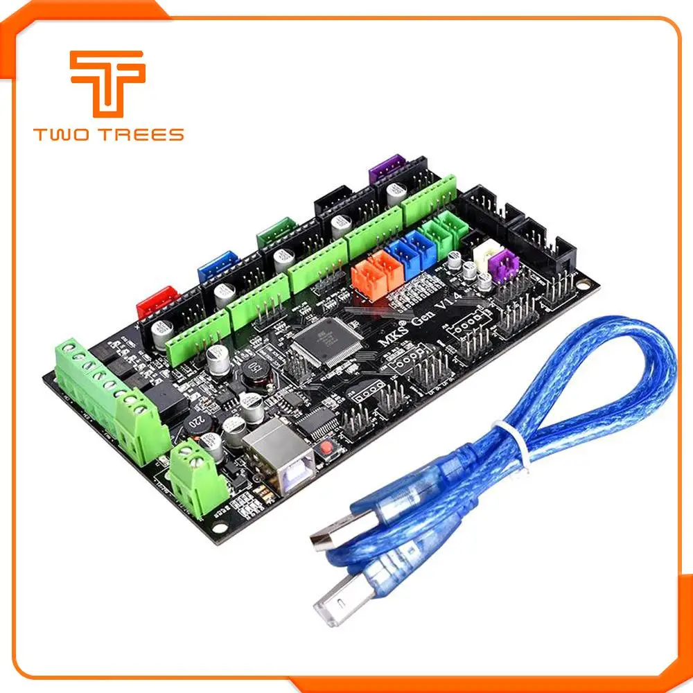 3D Printer Parts MKS Gen V1.4 Control Board Mega 2560 R3 motherboard RepRap Ramps1.4 +TMC2100/TMC2130/TMC2208/DRV8825 Driver
3D Printer Parts MKS Gen V1.4 Control Board Mega 2560 R3 motherboard RepRap Ramps1.4 +TMC2100/TMC2130/TMC2208/DRV8825 Driver