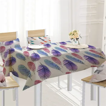 Elegant Feather Printing Table Cloth Linen Blend Delicate Tablecloth Kitchen Banquet Meet Party Decor Dining Table Cover 140x180
Elegant Feather Printing Table Cloth Linen Blend Delicate Tablecloth Kitchen Banquet Meet Party Decor Dining Table Cover 140x180