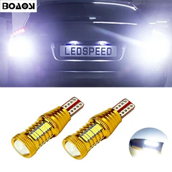 BOAOSI 2x T15 LED Bulb Canbus No Error Backup Reverse Light W16W Lamp 4014 Chip White Color With High Power For Skoda Superb
BOAOSI 2x T15 LED Bulb Canbus No Error Backup Reverse Light W16W Lamp 4014 Chip White Color With High Power For Skoda Superb