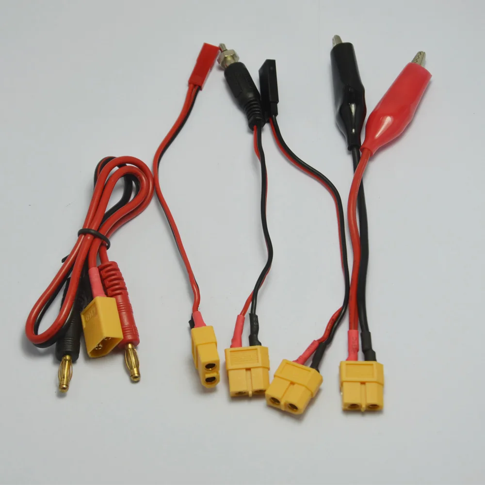 5 pcs Charge lines Cables Set With XT60 Connector for RC Charger IMAX B6 B6AC B6 V2 B6 Mini HTRC B6V2 etc
5 pcs Charge lines Cables Set With XT60 Connector for RC Charger IMAX B6 B6AC B6 V2 B6 Mini HTRC B6V2 etc