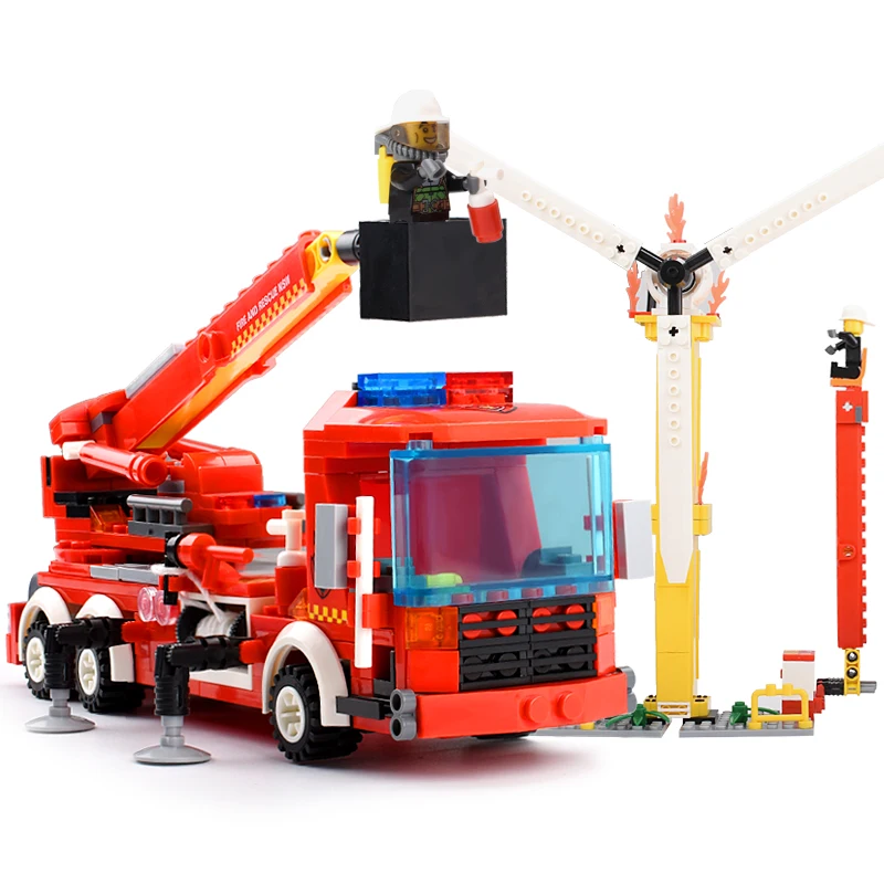 KACUU Fire Fighting Building Blocks City Fire Water Gun Truck Vehicles Blocks Bricks Compatible Legoed Toys For Kids Gifts
KACUU Fire Fighting Building Blocks City Fire Water Gun Truck Vehicles Blocks Bricks Compatible Legoed Toys For Kids Gifts