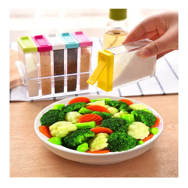 Spice sets Acrylic Spice jar Acrylic soy sauce bottle Pepper grinder Manual crusher set meal kitchen tools
Spice sets Acrylic Spice jar Acrylic soy sauce bottle Pepper grinder Manual crusher set meal kitchen tools