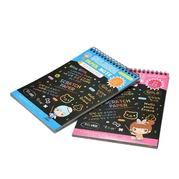 HOT Sale 20cm * 14cm Funny Drawing Book Scratch Graffiti Magic Note Sketch Black Cardboard Books For Kids Toy School Supplies
HOT Sale 20cm * 14cm Funny Drawing Book Scratch Graffiti Magic Note Sketch Black Cardboard Books For Kids Toy School Supplies