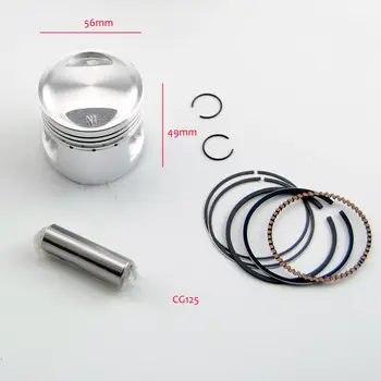 Motorcycle piston ring For Honda CG125 ATV Piston assembly Piston 56 mm pin 15mm
Motorcycle piston ring For Honda CG125 ATV Piston assembly Piston 56 mm pin 15mm