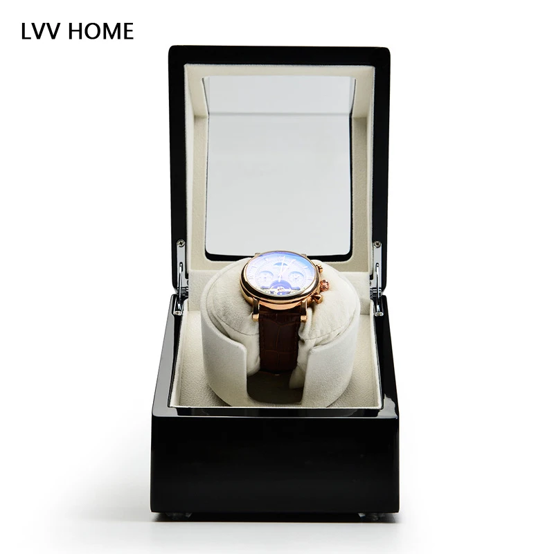 LVV HOME acrylic electric watch box/sandalwood texture stoving varnish sutomatic rotation watch display
LVV HOME acrylic electric watch box/sandalwood texture stoving varnish sutomatic rotation watch display