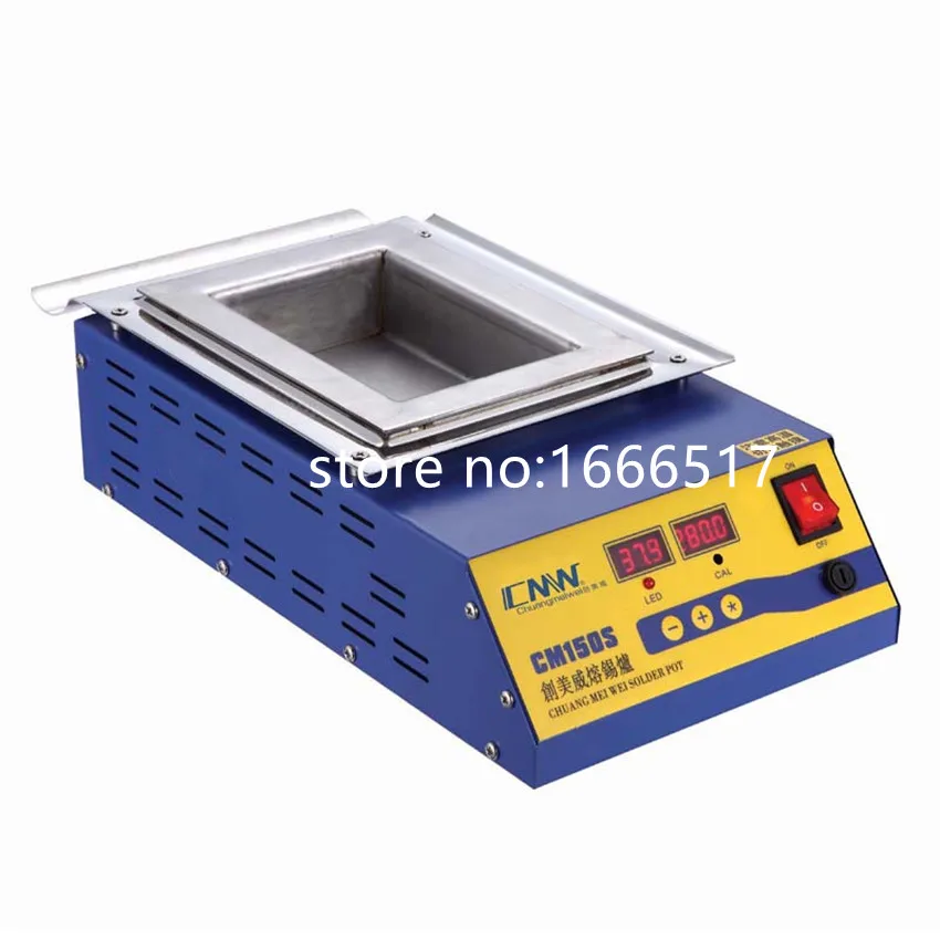 Digital Preheating Soldering Pot / Preheat Station Square Tin Pot 900W CM-150s high quality ne
Digital Preheating Soldering Pot / Preheat Station Square Tin Pot 900W CM-150s high quality ne