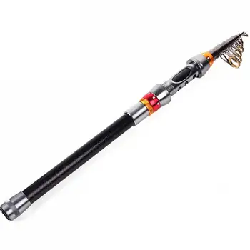 2.4m Carbon Fiber Fishing Rod Telescopic Sea Fishing Pole for Freshwater and Sea Fishing
2.4m Carbon Fiber Fishing Rod Telescopic Sea Fishing Pole for Freshwater and Sea Fishing
