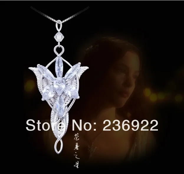 The Lord of the Rin gs Necklace Evening Star Pendant Necklace crystal Twilight star pendant necklace women jewelry wholesale Hot
The Lord of the Rin gs Necklace Evening Star Pendant Necklace crystal Twilight star pendant necklace women jewelry wholesale Hot