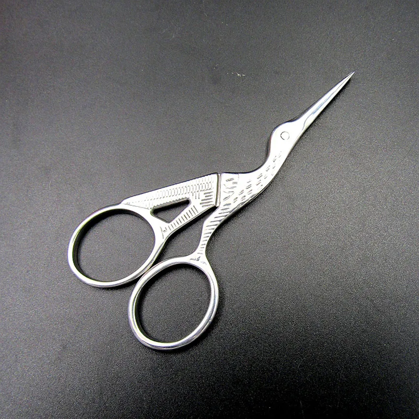 oneroom Silver Stork Shaped Embroidery Sewing Trimming Dressmaking Craft Shears Cross Stitch Carbon Steel Vintage Scissors
oneroom Silver Stork Shaped Embroidery Sewing Trimming Dressmaking Craft Shears Cross Stitch Carbon Steel Vintage Scissors