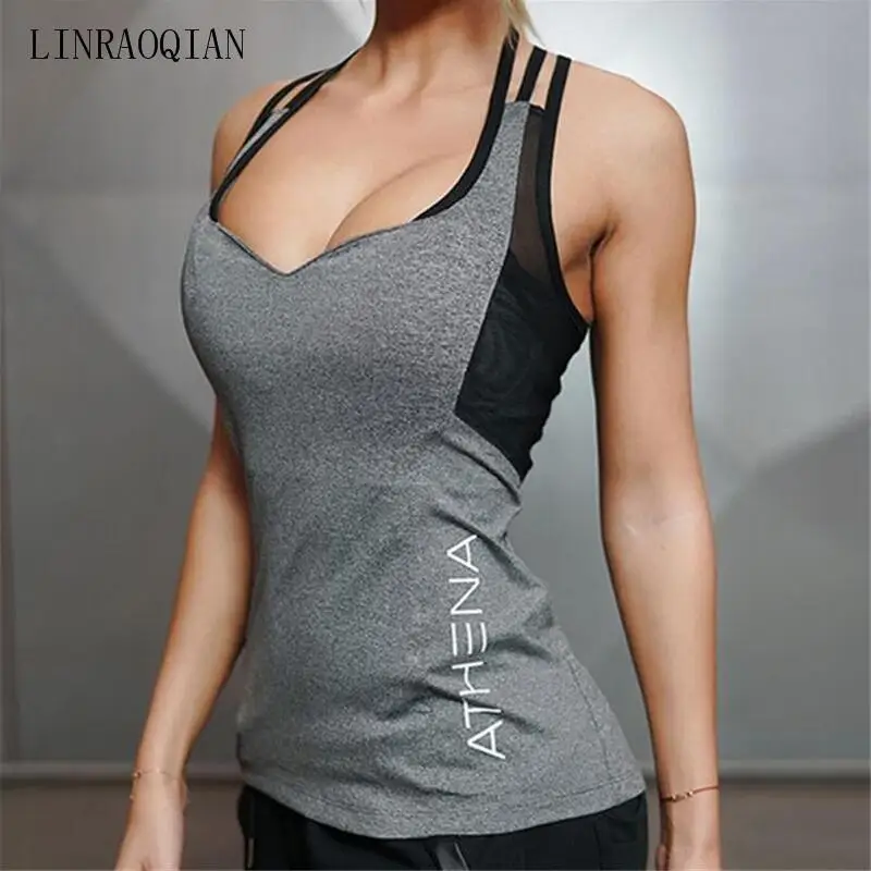 LINRAOQIAN Tank Top Women Summer Tops Gyms Sexy Lace Tank Tops Women Fashion Y Back Clothes Fitness Bodybuilding Clothes Tops
LINRAOQIAN Tank Top Women Summer Tops Gyms Sexy Lace Tank Tops Women Fashion Y Back Clothes Fitness Bodybuilding Clothes Tops