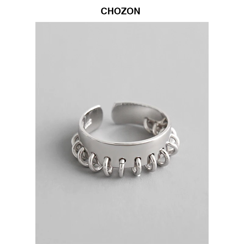 Korean S925 sterling silver ring extremely simple muliti circle Tassel women opening sliver ring
Korean S925 sterling silver ring extremely simple muliti circle Tassel women opening sliver ring