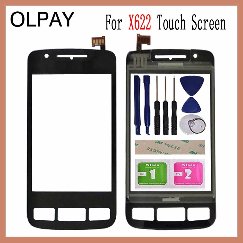 OLPAY 3.2'' Mobile Touch Screen For philips X622 Touch Screen Front Glass Digitizer Free Adhesive And Wipes
OLPAY 3.2'' Mobile Touch Screen For philips X622 Touch Screen Front Glass Digitizer Free Adhesive And Wipes
