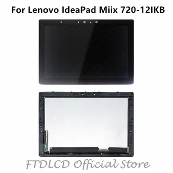 FTDLCD 12" 2880x1920 LCD Touch Screen Digitizer Assembly+Bezel For Lenovo IdeaPad MIIX 720-12IKB 80VV
FTDLCD 12" 2880x1920 LCD Touch Screen Digitizer Assembly+Bezel For Lenovo IdeaPad MIIX 720-12IKB 80VV