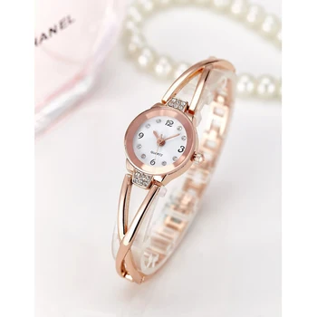Bracelet Watches for Lady Fashion Dress Gold Charming Chain Style Jewelry Clock Quartz Women Dress Watch
Bracelet Watches for Lady Fashion Dress Gold Charming Chain Style Jewelry Clock Quartz Women Dress Watch
