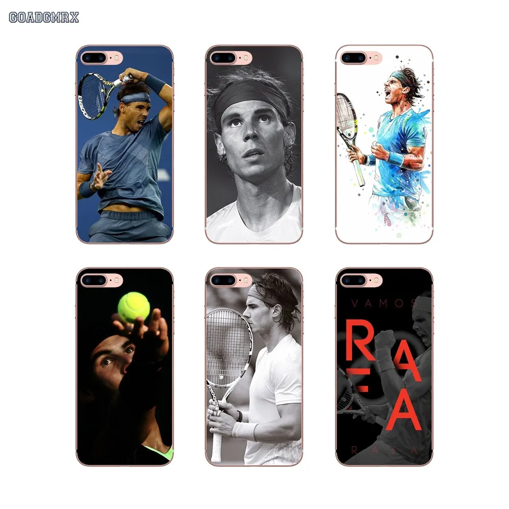 Прозрачные мягкие чехлы Rafael Nadal Силиконовые Мягкие для huawei P Smart P8 P9 P10 Lite Y6 Y7 Y9 Prime Pro