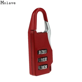 MOLAVE TSA Resettable 3 Digit Dial Travel Luggage Lock