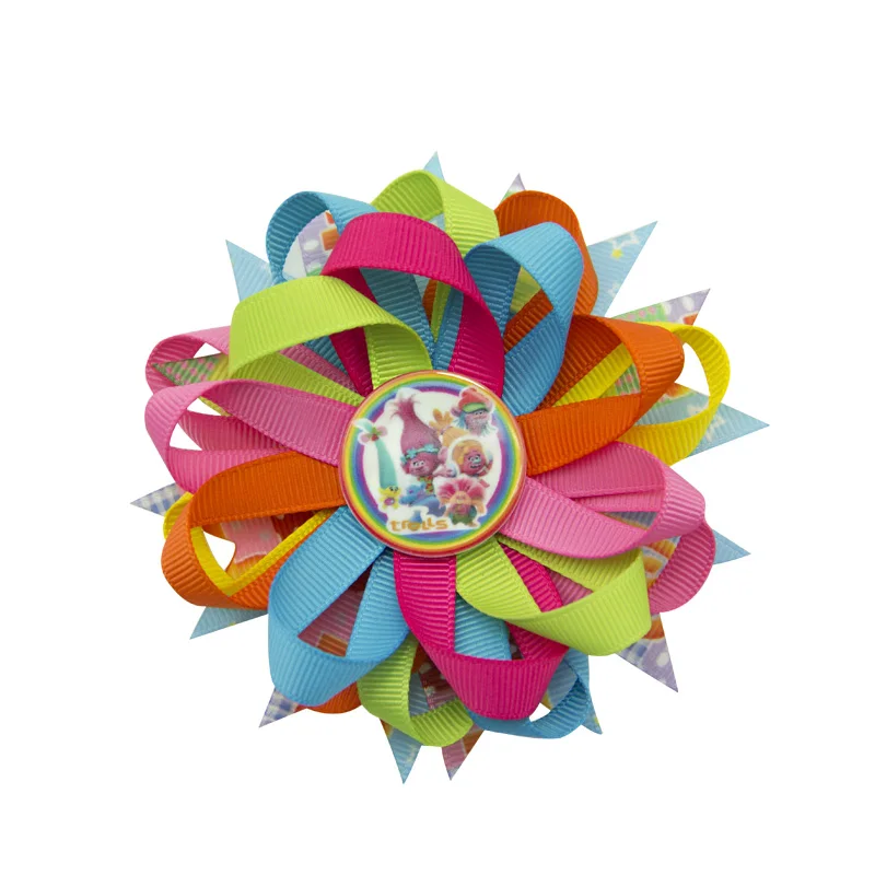 Adogirl 4-5" Cartoon Paster Rainbow Ribbon Flowers Hairpins Cute School Girl Party Hair Clips Handmade Boutique Hair Accessories
Adogirl 4-5" Cartoon Paster Rainbow Ribbon Flowers Hairpins Cute School Girl Party Hair Clips Handmade Boutique Hair Accessories